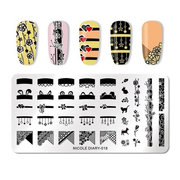 Nail Art Stencils