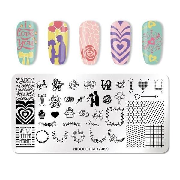 Nail Art Stencils