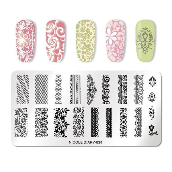 Nail Art Stencils