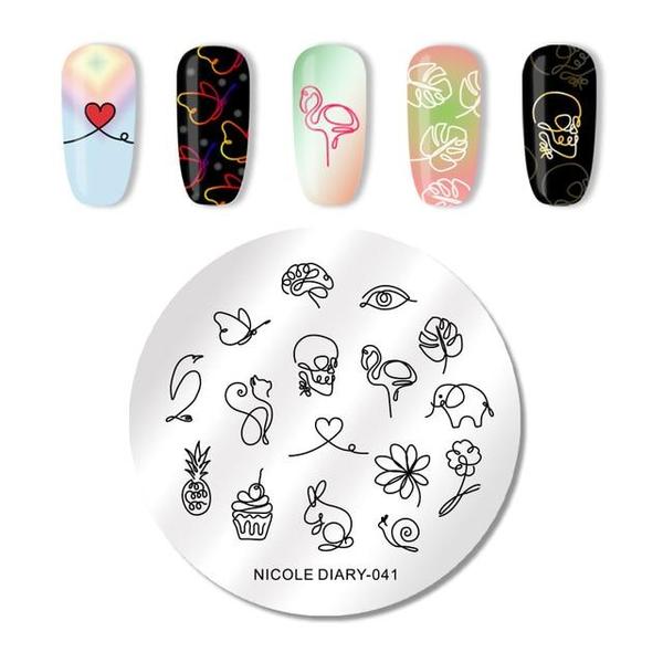 Nail Art Stencils