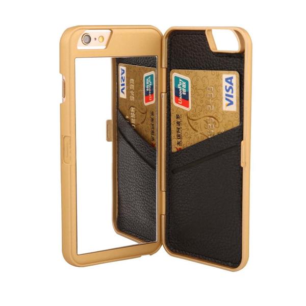 Lily™ - The Luxury Makeup Mirror/Wallet Case for iPhone