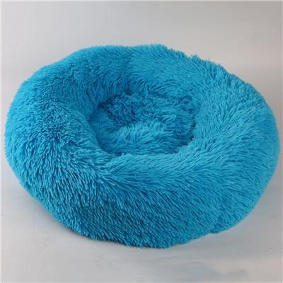Mini - Round Fluffy Plush Pet Bed
