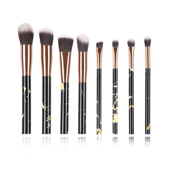 Fotina - Marble Pattern Professional Make-Up Brushes