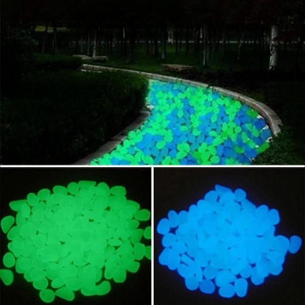 Gleam - Glow-in-the-Dark Garden Pebbles