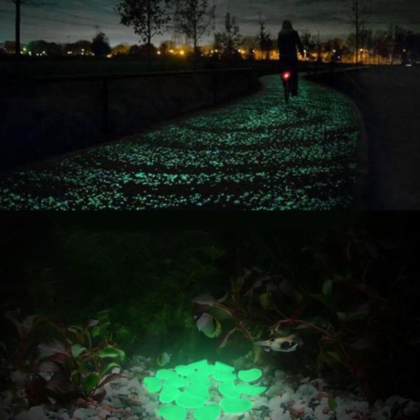 Gleam - Glow-in-the-Dark Garden Pebbles