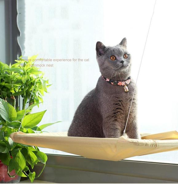 Otis - Window Hammock Hanging Shelf Cat Bed