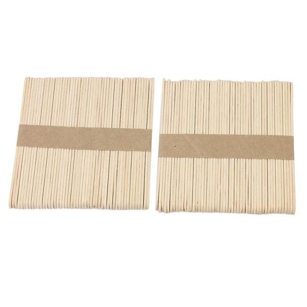 50 Pcs Wooden Wax Spatula