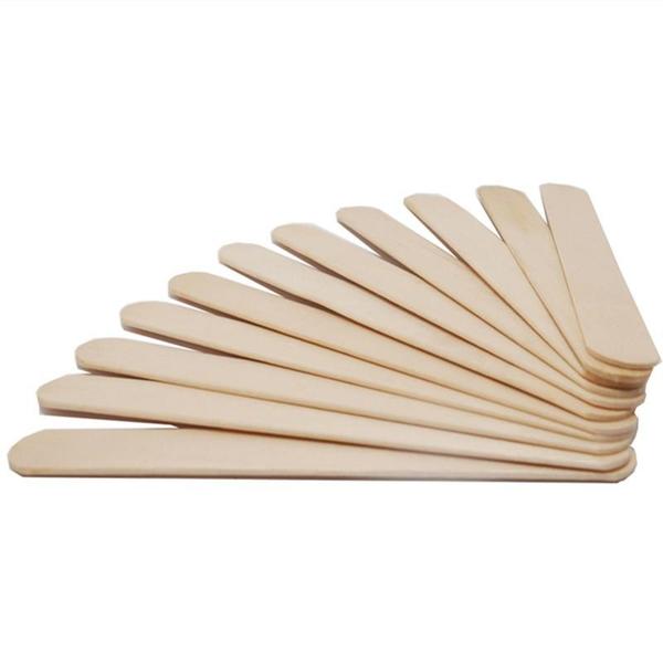 50 Pcs Wooden Wax Spatula