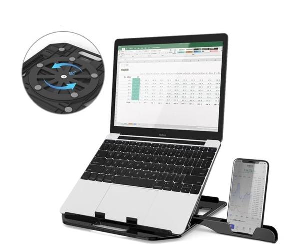 RestIt - Height Adjustable Laptop Stand with Fan