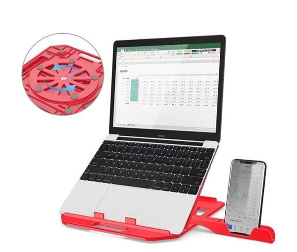 RestIt - Height Adjustable Laptop Stand with Fan