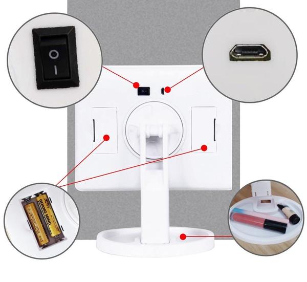 LED Light Frame Make-Up Mirror