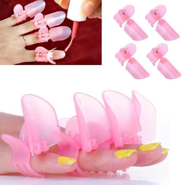 10 Nail Protect Fresh Polish Armor Clips
