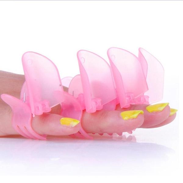 10 Nail Protect Fresh Polish Armor Clips