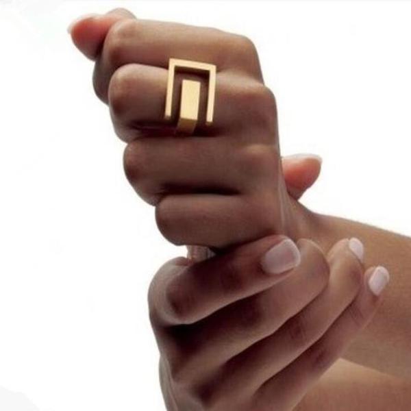 Primrose - Chunky Square Ring