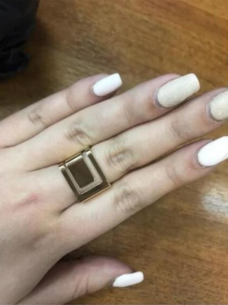 Primrose - Chunky Square Ring