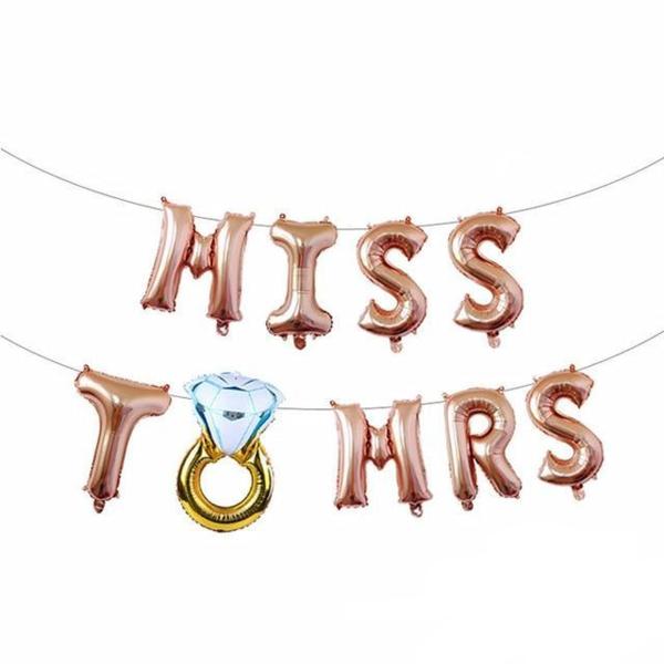 Bridal Shower Decorative Balloons