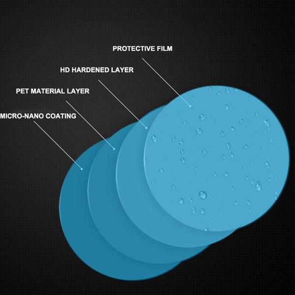 2 Set Anti Fog & Water Proof Car Mirror Film