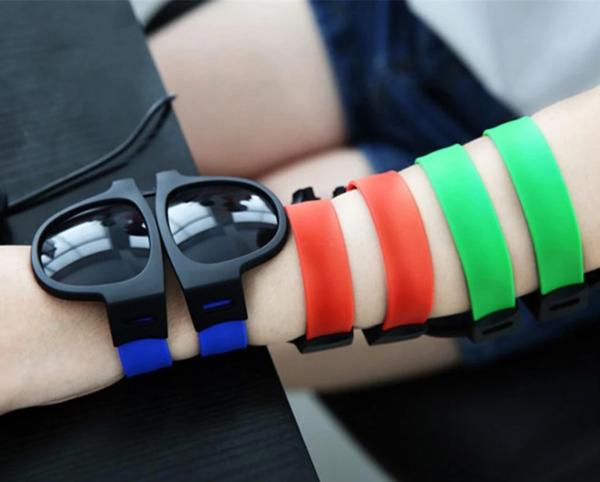 Polarized Snap Wristband Sunglasses