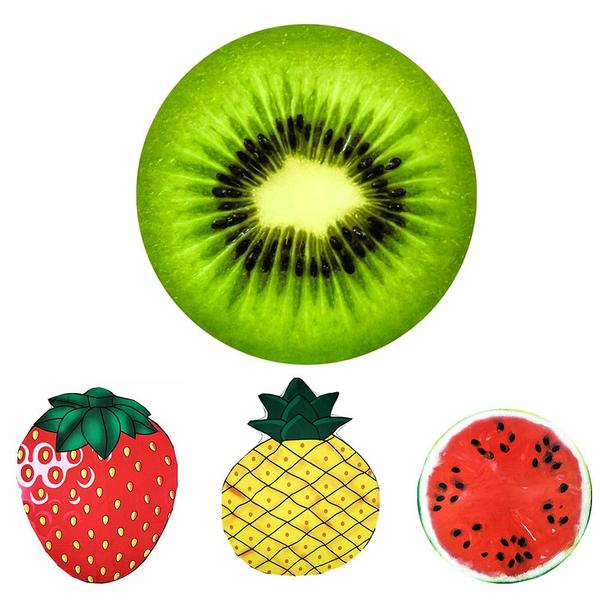 BeachBum - Round Food Beach Towel