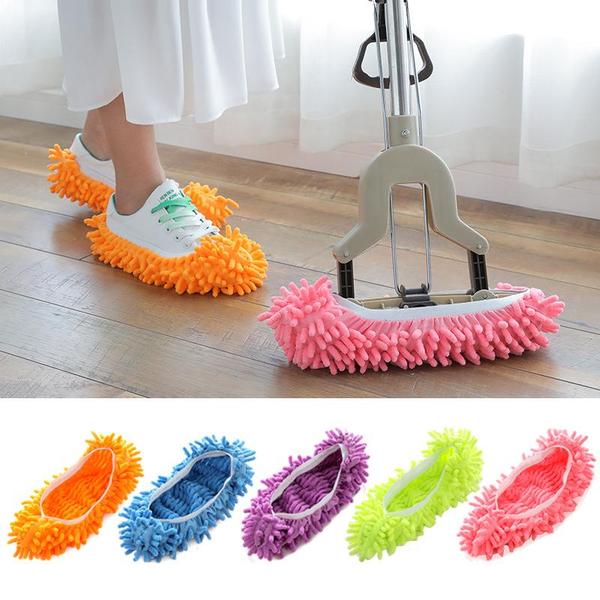Ezee - Microfiber Dry Mop Slippers