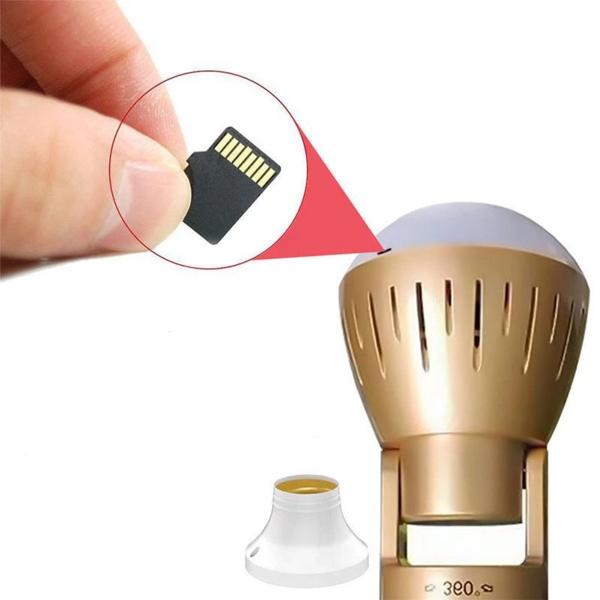 HD 360° Security Camera Light Bulb