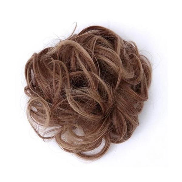 Messy Bun Fake Hair Scrunchie