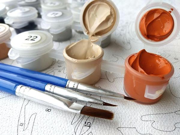 An Abundance of Flowers - Van-Go Paint-By-Number Kit