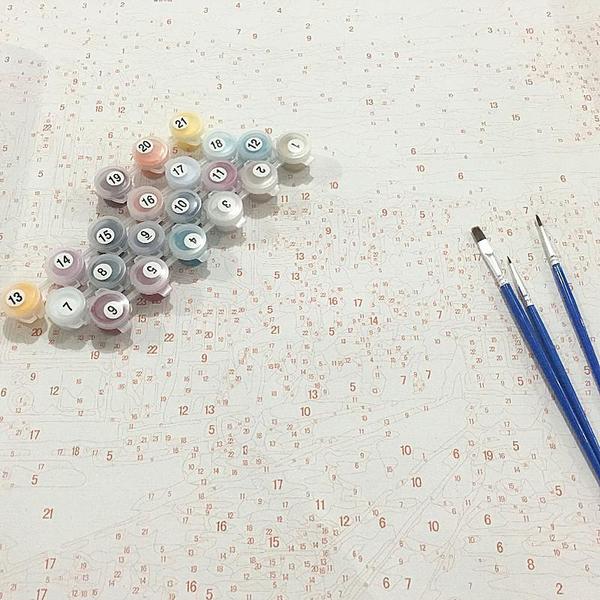 Red Rose Bouquet - Van-Go Paint-By-Number Kit