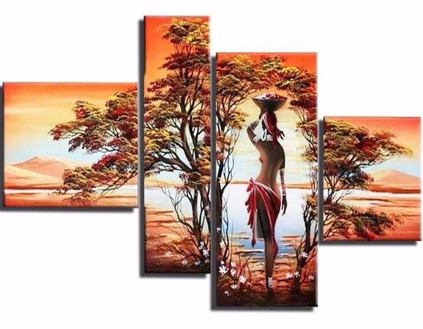 4 Piece Sahara Woman - GemPaint™ Kit