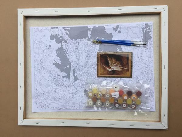 Santa Claus Is Coming to Town! - Van-Go Paint-By-Number Kit