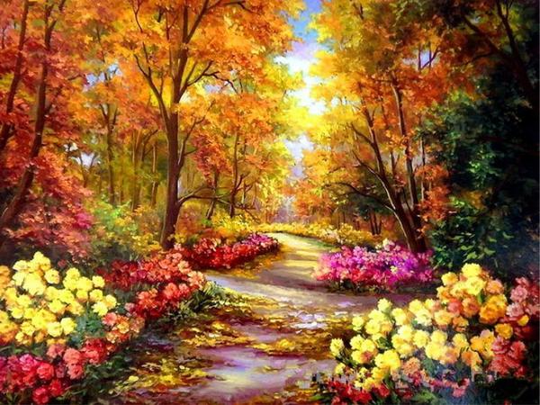 Spring has Sprung Forrest - Van-Go Paint-By-Number Kit