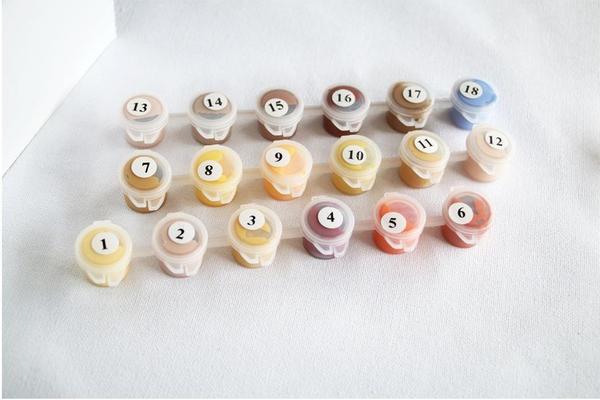 Starry Night Sky Rhone River - Van-Go Paint-By-Number Kit