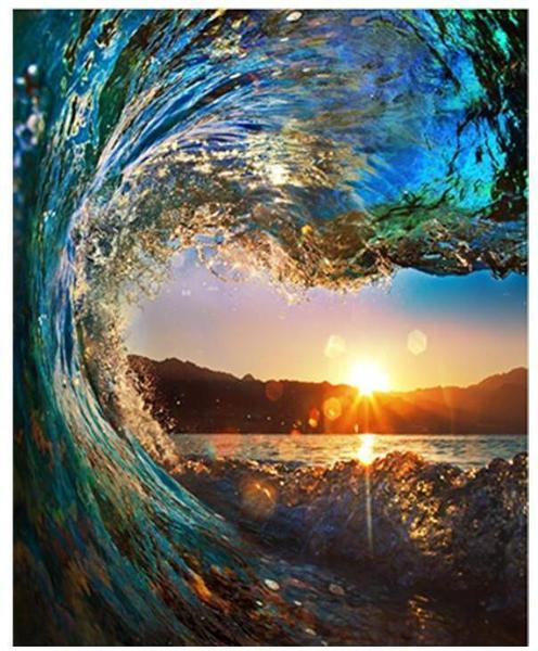 Surf's Up - Van-Go Paint-By-Number Kit