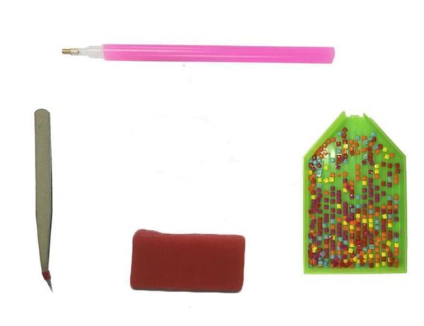 Row Boats on the Lake - GemPaint™ Kit