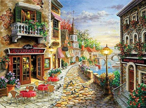 Riverside Cobblestone Street - GemPaint™ Kit