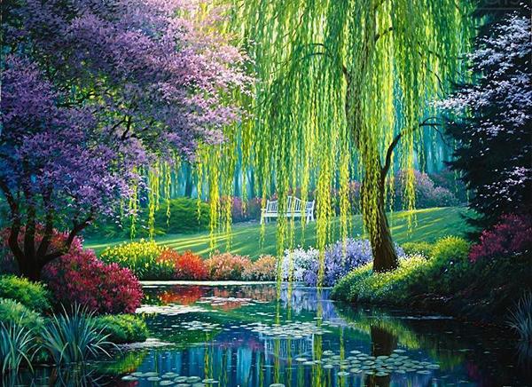 Willow Tree Garden - GemPaint™ Kit